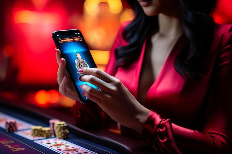 Tampilan live streaming roda Dream Catcher dengan dealer dan studio multi-kamera